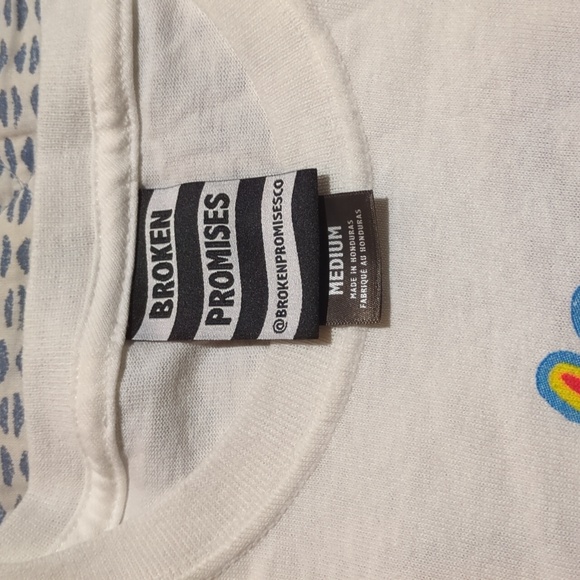 Men's Graphic Tshirt Broken Promises - Picture 4 of 7